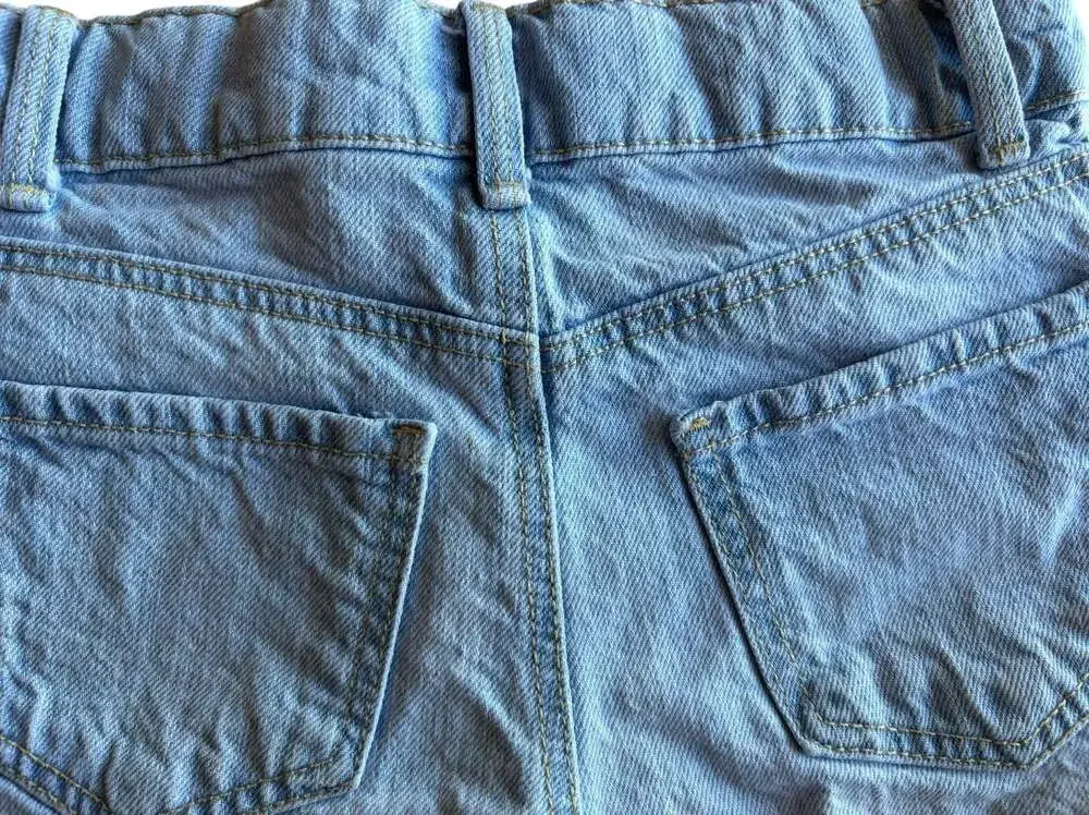 OshKosh B'gosh‎ Toddler Girls Distressed Denim Shorts Light Wash Size 5T